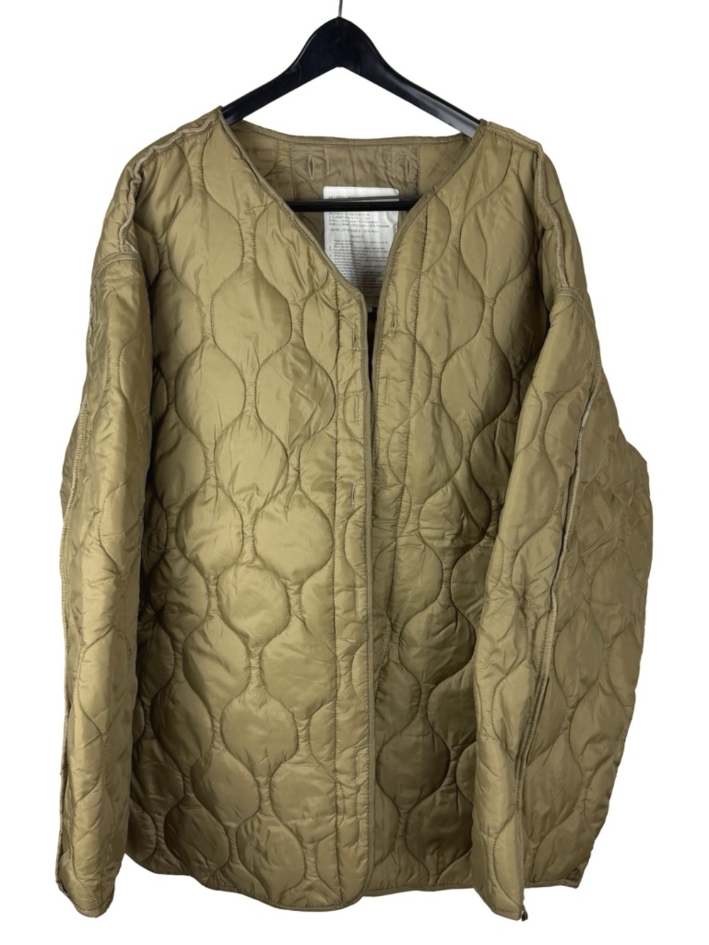 Vintage 2000s RothCo Military Quilted Liner Tan Ultra Force Jacket Size 4XL